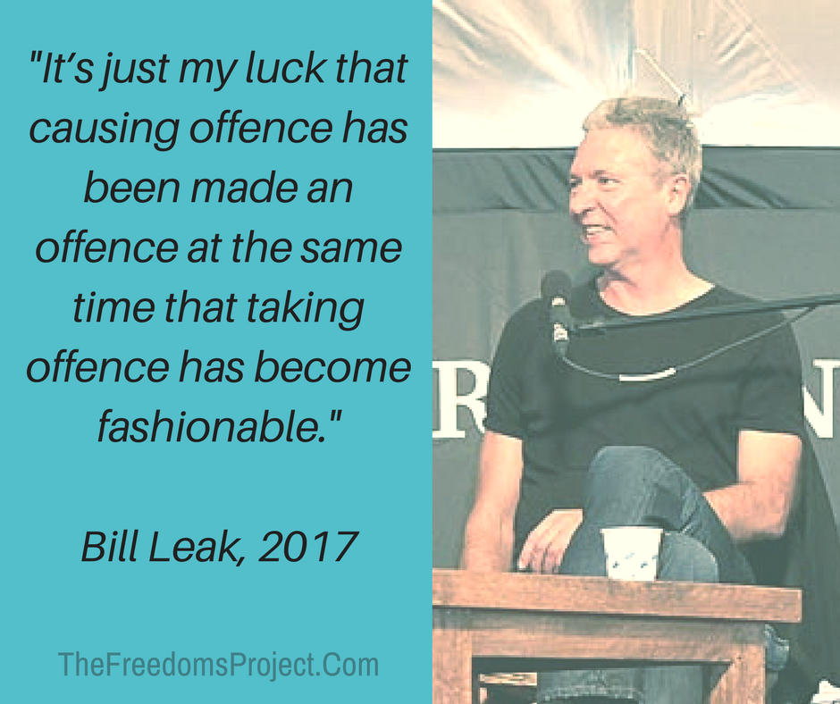 Bill Leak&#039;s Last Speech